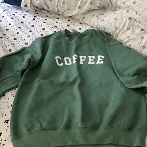 Pink Lilly Coffee Sweatshirt